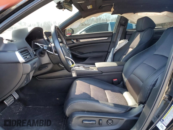 2020 Honda Accord Sport with VIN 1HGCV2F38LA018046, listed as a Copart auction lot 52572875 with 97,934 mi miles and Salvage title. Bid and sale history available at DreamBid. Image 7.