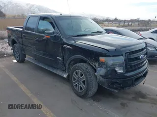 2013 Ford F-150 XL with VIN 1FTFW1ET4DFB66722, listed as a IAAI auction lot 41691976 with 160,634 mi miles. Bid and sale history available at carsss.com. Image 1.