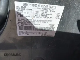 2003 Ford Excursion с VIN 1FMSU45F33EA35667, выставлен на аукционе IAAI как лот 40682023 с пробегом 279 381 миль миль и . История ставок и продаж доступна на DreamBid. Изображение 9.