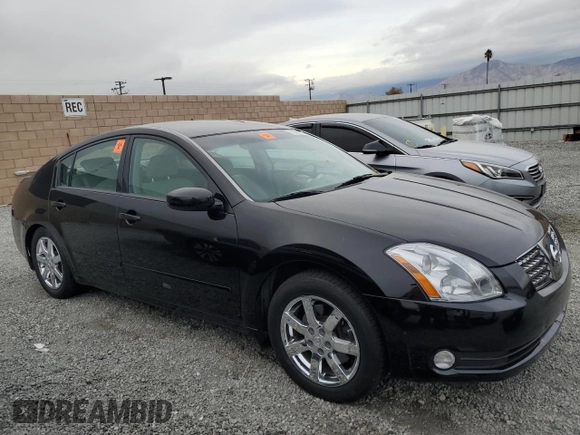 2004 Nissan Maxima SL with VIN 1N4BA41E24C924280, listed as a Copart auction lot 81564284 with 30,679 mi miles and Salvage Title. Bid and sale history available at DreamBid. Image 4.