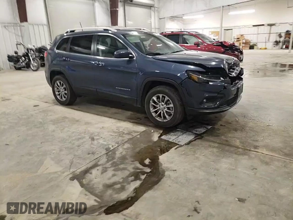 2021 Jeep Cherokee Latitude Lux with VIN 1C4PJMMXXMD109834, listed as a Copart auction lot 50246515 with 32,819 mi miles and Salvage Title. Bid and sale history available at carsss.com. Image 12.