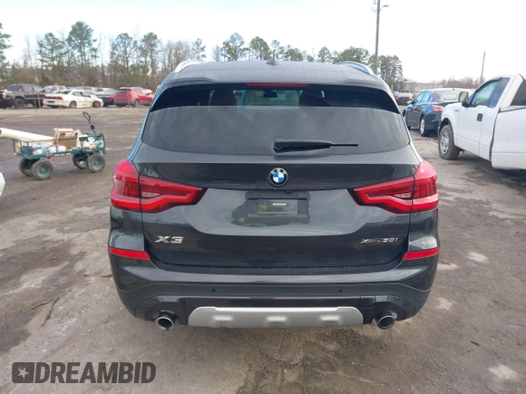 2021 BMW X3 xDrive30i with VIN 5UXTY5C03M9H92100, listed as a IAAI auction lot 41856328 with 19,460 mi miles and . Bid and sale history available at DreamBid. Image 16.