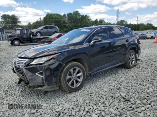 2018 Lexus RX 350L Premium with VIN JTJGZKCA1J2004162, listed as a Copart auction lot 58295445 with 46,716 mi miles and Salvage title. Bid and sale history available at DreamBid. Image 1.