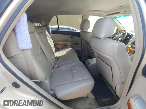 2008 Lexus RX 400h with VIN JTJGW31U082006748, listed as a Copart auction lot 54044035 with Not Provided miles and Clean Title. Bid and sale history available at DreamBid. Image 6.