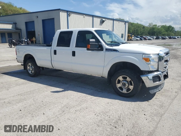 2016 Ford F-250 Lariat with VIN 1FT7W2B69GEC23984, listed as a Copart auction lot 55858085 with 70,203 mi miles and Salvage Title. Bid and sale history available at DreamBid. Image 4.