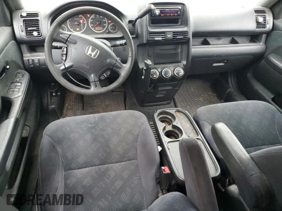 2005 Honda CR-V EX with VIN SHSRD78875U341752, listed as a Copart auction lot 55324775 with 220,012 mi miles and Clean Title. Bid and sale history available at DreamBid. Image 8.
