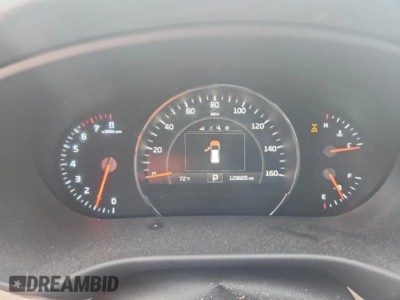 2016 Kia Sorento EX with VIN 5XYPHDA10GG024695, listed as a Copart auction lot 61805575 with 129,605 mi miles and Clean title. Bid and sale history available at DreamBid. Image 9.
