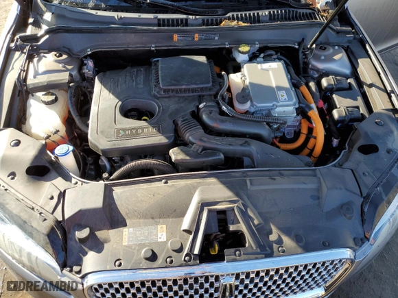 2020 Lincoln MKZ Hybrid Reserve with VIN 3LN6L5LU1LR609241, listed as a Copart auction lot 43565585 with 23,441 mi miles and Salvage Title. Bid and sale history available at carsss.com. Image 12.