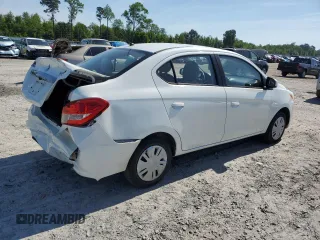 2018 Mitsubishi Mirage G4 ES with VIN ML32F3FJ2JHF06057, listed as a Copart auction lot 52134714 with 53,799 mi miles. Bid and sale history available at carsss.com. Image 3.