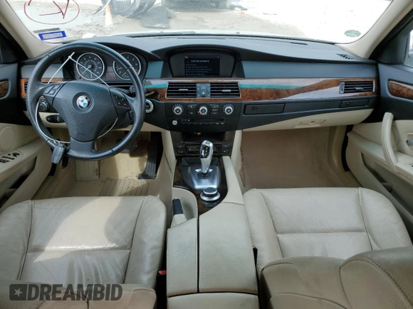 2008 BMW 5 Series 528i with VIN WBANU53558CT13194, listed as a Copart auction lot 51382785 with 178,266 mi miles and Salvage Title. Bid and sale history available at carsss.com. Image 8.