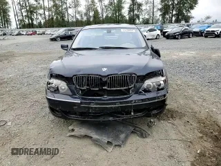 2006 BMW 7 Series 750i with VIN WBAHL83556DT02690, listed as a Copart auction lot 71418054 with 108,503 mi miles and Salvage Title. Bid and sale history available at carsss.com. Image 10.