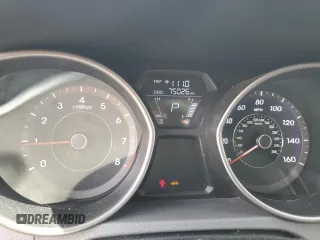 2013 Hyundai Elantra GLS with VIN 5NPDH4AE2DH408021, listed as a Copart auction lot 60660675 with 75,026 mi miles and Salvage title. Bid and sale history available at DreamBid. Image 9.