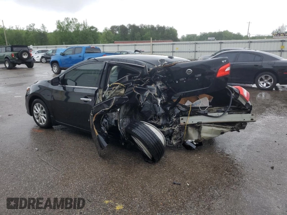 2018 Nissan Sentra SV with VIN 3N1AB7AP7JL631158, listed as a Copart auction lot 51837225 with Not Provided miles and Salvage Title. Bid and sale history available at DreamBid. Image 2.