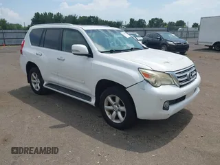 2011 Lexus GX 460 with VIN JTJBM7FX2B5020635, listed as a IAAI auction lot 42663871 with 198,909 mi miles and . Bid and sale history available at DreamBid. Image 1.