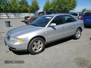 1999 Audi A4 with VIN WAUED28D1XA317865, listed as a Copart auction lot 63471495 with 123,492 mi miles and Clean title. Bid and sale history available at DreamBid. Image 1.