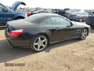 2014 Mercedes-Benz SL-Class SL 550 with VIN WDDJK7DAXEF028201, listed as a Copart auction lot 64588264 with 17,206 mi miles and Salvage Title. Bid and sale history available at carsss.com. Image 3.