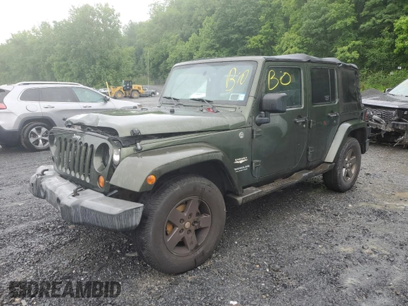 2007 Jeep Wrangler Unlimited Sahara с VIN 1J4GA59107L141710, выставлен на аукционе Copart как лот 59939755 с пробегом 212 659 миль миль и Списание • Salvage title. История ставок и продаж доступна на DreamBid. Изображение 1.
