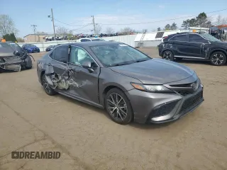 2021 Toyota Camry SE Nightshade with VIN 4T1G11AK6MU578258, listed as a Copart auction lot 54373375 with 78,312 mi miles and Salvage Title. Bid and sale history available at carsss.com. Image 4.
