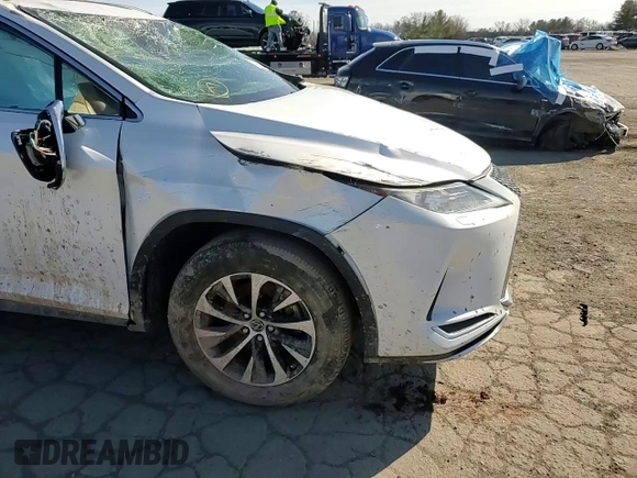 2021 Lexus RX with VIN JTJHZKFA6M2034049, listed as a Copart auction lot 44981475 with 56,053 mi miles and Salvage Title. Bid and sale history available at carsss.com. Image 12.