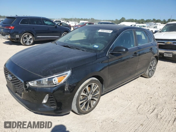 2018 Hyundai Elantra GT with VIN KMHH35LE9JU075493, listed as a Copart auction lot 76923324 with 30,488 mi miles and Clean Title. Bid and sale history available at carsss.com. Image 1.