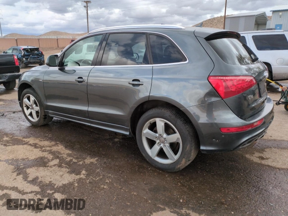 2012 Audi Q5 Premium Plus with VIN WA1DKAFP7CA078449, listed as a Copart auction lot 50728455 with 118,509 mi miles and Salvage title. Bid and sale history available at DreamBid. Image 2.