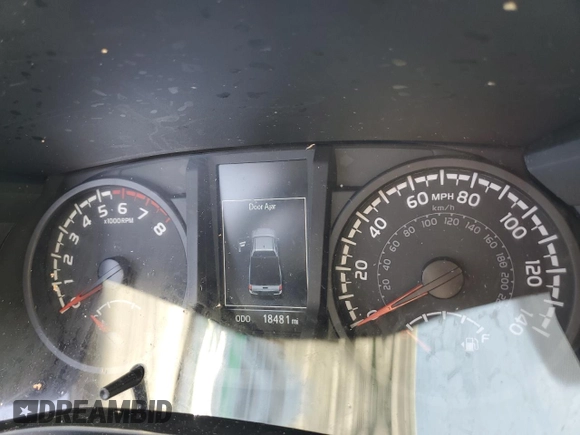 2023 Toyota Tacoma SR with VIN 3TYRX5GN4PT078617, listed as a Copart auction lot 52136805 with 18,481 mi miles and Non repairable. Bid and sale history available at DreamBid. Image 9.