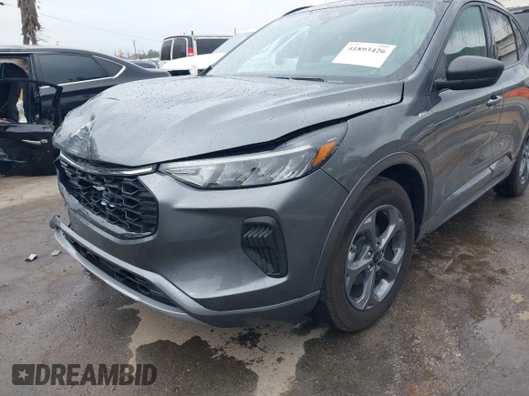 2024 Ford Escape ST-Line with VIN 1FMCU0MN8RUA55384, listed as a IAAI auction lot 41893426 with 5,650 mi miles and . Bid and sale history available at DreamBid. Image 17.