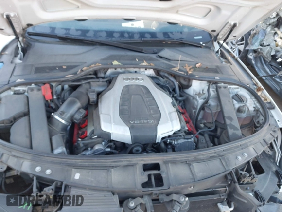 2018 Audi A8 L with VIN WAU44AFD7JN000598, listed as a IAAI auction lot 41313616 with 112,811 mi miles. Bid and sale history available at carsss.com. Image 10.