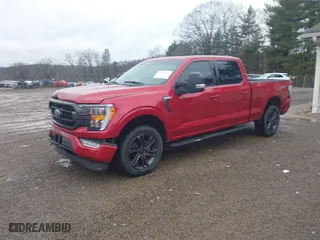 2021 Ford F-150 XL with VIN 1FTFW1E80MKD98043, listed as a IAAI auction lot 41101659 with 121,964 mi miles. Bid and sale history available at carsss.com. Image 18.