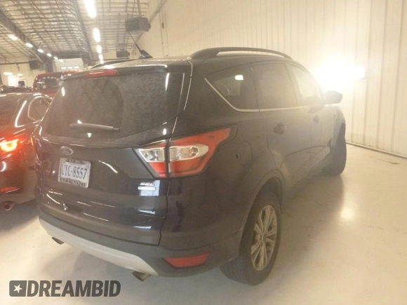2018 Ford Escape SEL with VIN 1FMCU0HD4JUC41297, listed as a IAAI auction lot 41994465 with 38,982 mi miles and . Bid and sale history available at carsss.com. Image 1.