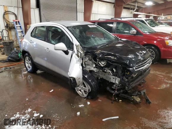 2016 Chevrolet Trax LS with VIN 3GNCJNSB9GL202524, listed as a Copart auction lot 45975465 with 118,156 mi miles and Clean Title. Bid and sale history available at carsss.com. Image 4.