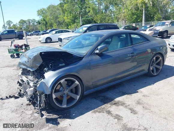 2013 Audi RS 5 with VIN WUAC6AFR2DA900747, listed as a IAAI auction lot 41822517 with 76,468 mi miles. Bid and sale history available at carsss.com. Image 2.