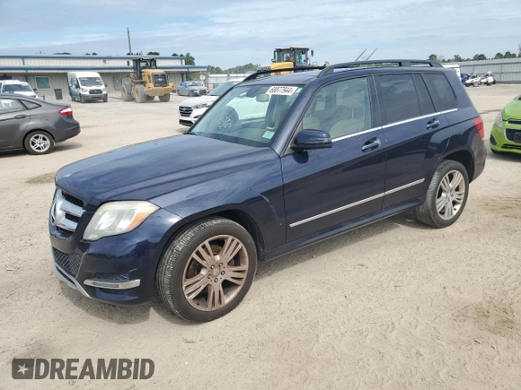 2015 Mercedes-Benz GLK 350 with VIN WDCGG8JB1FG356041, listed as a Copart auction lot 68877944 with 148,165 mi miles and Salvage Title. Bid and sale history available at DreamBid. Image 1.