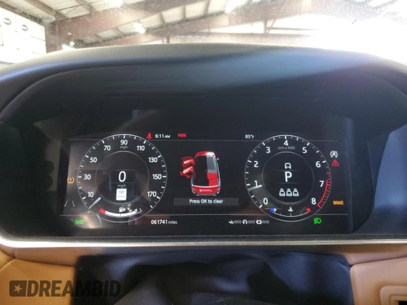 2022 Land Rover Range Rover Sport HSE Dynamic with VIN SALWR2SE3NA217914, listed as a Copart auction lot 63764815 with 61,741 mi miles and Salvage title. Bid and sale history available at DreamBid. Image 9.