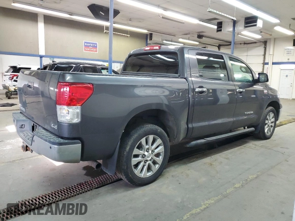 2012 Toyota Tundra 4WD Truck LTD with VIN 5TFHY5F19CX230818, listed as a Copart auction lot 44818815 with 145,561 mi miles and Salvage Title. Bid and sale history available at carsss.com. Image 3.