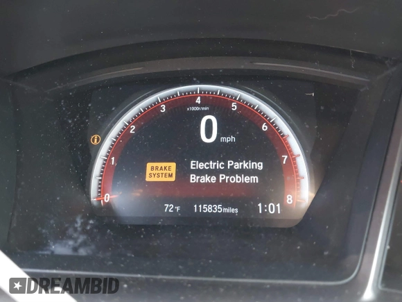 2017 Honda Civic Sedan Si with VIN 2HGFC1E54HH707557, listed as a IAAI auction lot 41883442 with 115,835 mi miles. Bid and sale history available at carsss.com. Image 7.