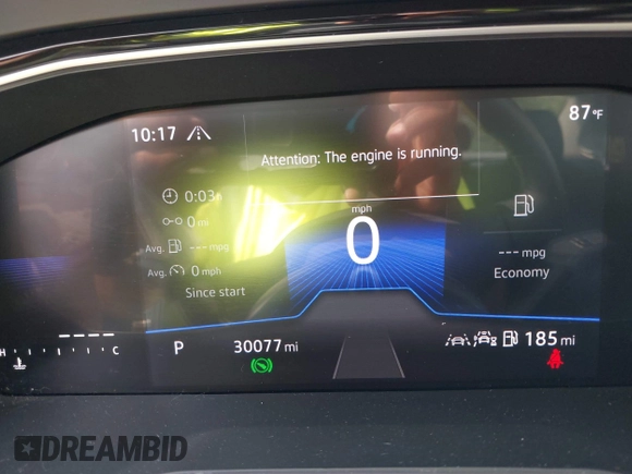 2024 Volkswagen Jetta S with VIN 3VW5M7BU6RM090197, listed as a IAAI auction lot 42724682 with 30,077 mi miles and . Bid and sale history available at DreamBid. Image 7.