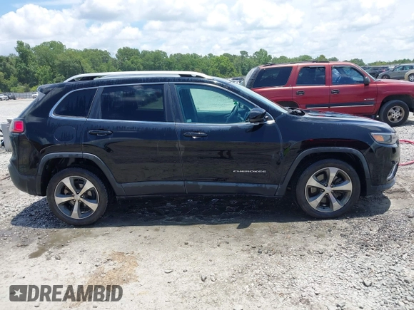 2019 Jeep Cherokee Limited with VIN 1C4PJLDB1KD266115, listed as a IAAI auction lot 42543563 with 85,513 mi miles and . Bid and sale history available at DreamBid. Image 13.