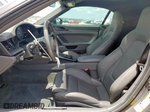 2023 Porsche 911 Carrera S with VIN WP0CB2A99PS247161, listed as a Copart auction lot 63862335 with 13,025 mi miles and Salvage title. Bid and sale history available at DreamBid. Image 7.