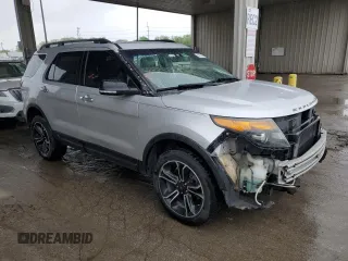 2014 Ford Explorer Sport with VIN 1FM5K8GTXEGA13105, listed as a Copart auction lot 56916645 with 165,814 mi miles and Salvage title. Bid and sale history available at DreamBid. Image 4.