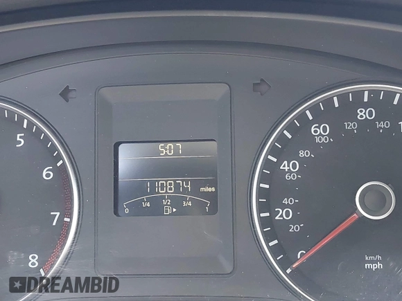 2012 Volkswagen Jetta SE z VIN 3VWDP7AJ6CM373247, wystawiony jako IAAI lot #42287269 z przebiegiem 110 874 mil mil oraz . Historia ofert i sprzedaży dostępna na DreamBid. Obrazek 15.