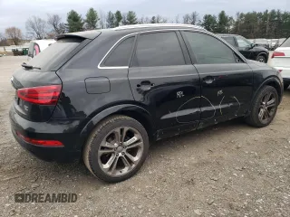 2015 Audi Q3 2.0T Prestige with VIN WA1GFCFS7FR003855, listed as a Copart auction lot 83591274 with 99,873 mi miles and Salvage Title. Bid and sale history available at carsss.com. Image 3.