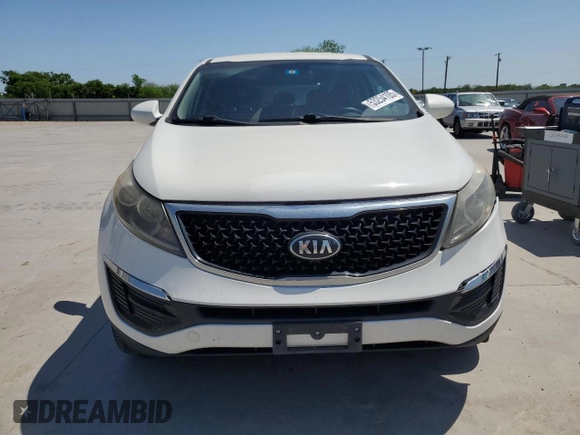 2016 Kia Sportage LX with VIN KNDPB3AC1G7814128, listed as a Copart auction lot 53254105 with 141,056 mi miles and Salvage Title. Bid and sale history available at carsss.com. Image 5.