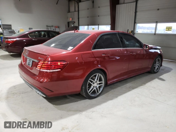 2016 Mercedes-Benz E-Class E 400 with VIN WDDHF6HB1GB190812, listed as a Copart auction lot 82146674 with 108,647 mi miles and Salvage Title. Bid and sale history available at carsss.com. Image 3.