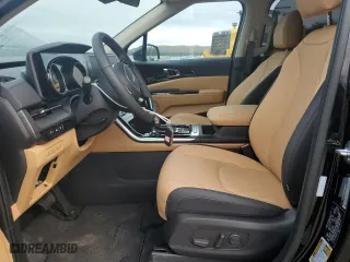 2024 Kia Carnival EX with VIN KNDNC5H35R6448091, listed as a Copart auction lot 73502454 with 111 mi miles and Salvage Title. Bid and sale history available at carsss.com. Image 7.