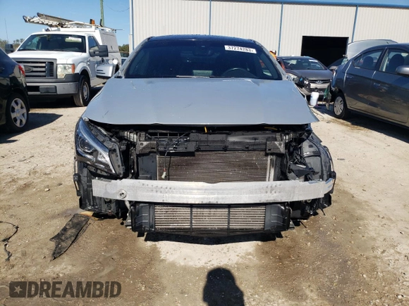2017 Mercedes-Benz CLA with VIN WDDSJ4GB8HN404477, listed as a Copart auction lot 37274283 with 59,746 mi miles. Bid and sale history available at carsss.com. Image 5.