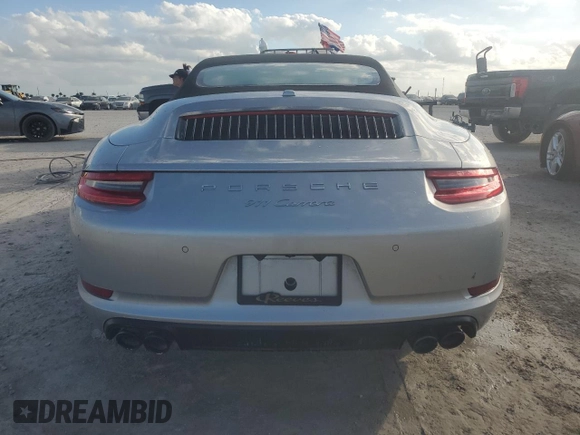 2017 Porsche 911 Carrera with VIN WP0CA2A9XHS141399, listed as a Copart auction lot 75233044 with Not Provided miles and Salvage Title. Bid and sale history available at DreamBid. Image 6.