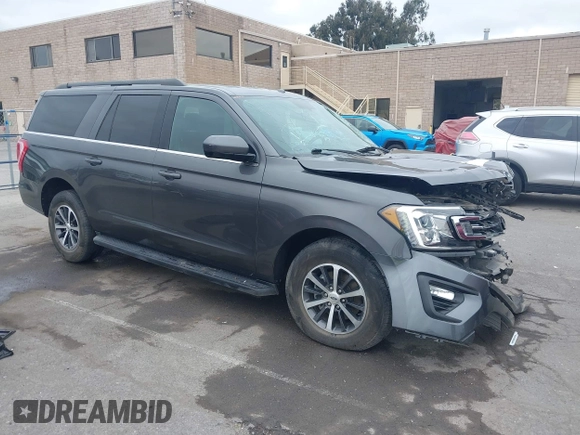 2019 Ford Expedition Max XLT with VIN 1FMJK1HT6KEA38286, listed as a IAAI auction lot 42098164 with 74,417 mi miles and . Bid and sale history available at DreamBid. Image 1.
