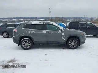 2019 Jeep Cherokee Latitude Plus with VIN 1C4PJMLB9KD399289, listed as a IAAI auction lot 41314743 with 84,726 mi miles. Bid and sale history available at carsss.com. Image 13.