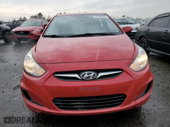 2013 Hyundai Accent GS with VIN KMHCT5AEXDU105425, listed as a Copart auction lot 46799235 with 145,913 mi miles and Salvage Title. Bid and sale history available at carsss.com. Image 5.